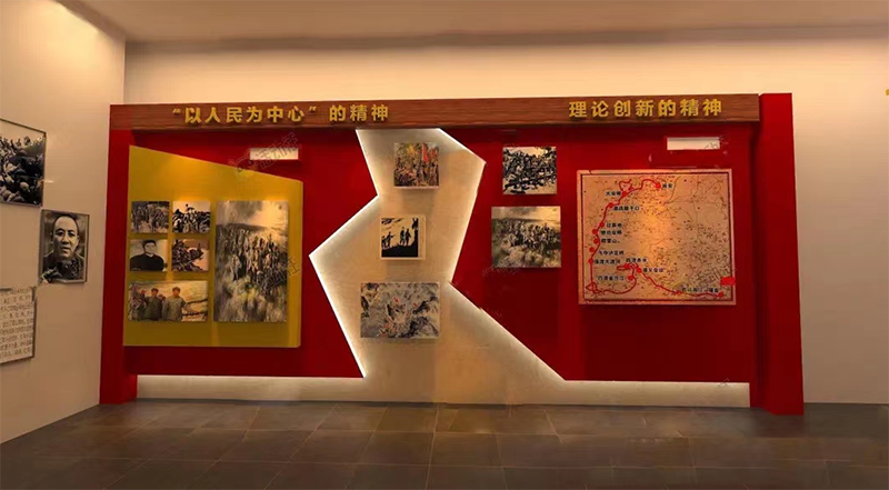 紅色展館如何設(shè)計？